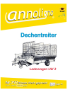 Dechentreiter Ladewagen Typ LW 2 Bild- Bedienungsanleitung & Bild- Ersatzteilliste & Explosionszeichnungen - annoligno 792